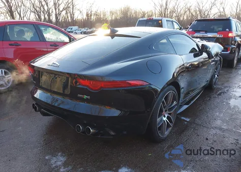 2017 Jaguar F-Type R из США, поврежденный, VIN SAJWJ6DL1HMK46799